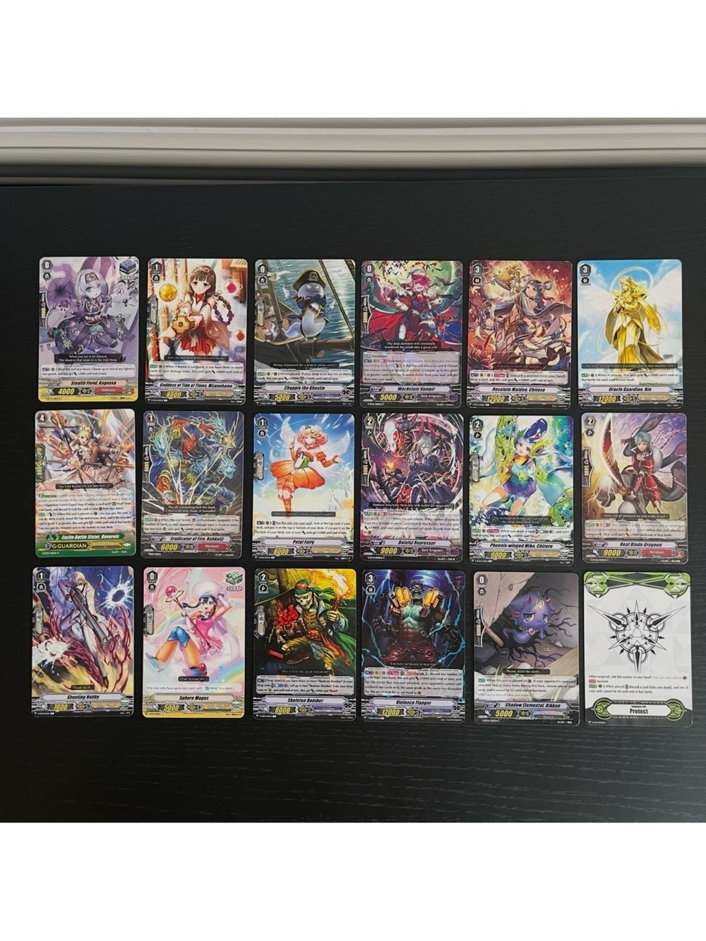 Bushiroad Cardfight Vanguard Card Lot Of 18